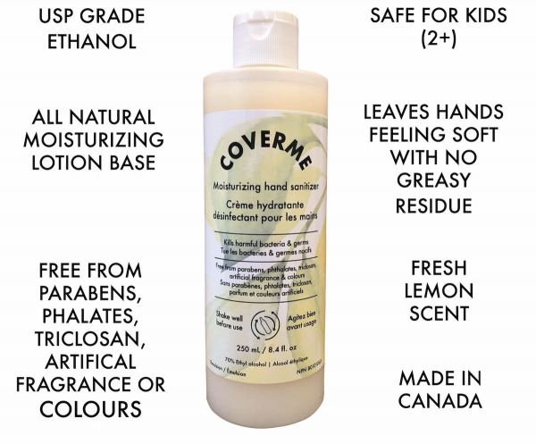 80097910 Hand Sanitizer By Cover Me
